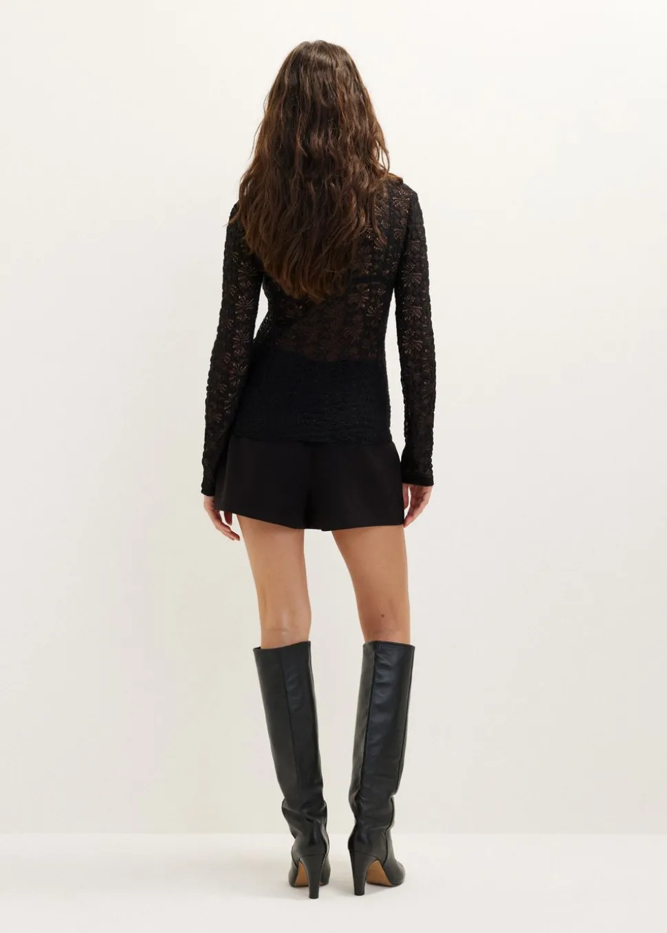 Ajour longsleeve top