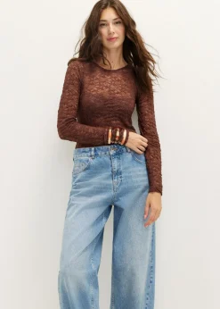 Ajour longsleeve top