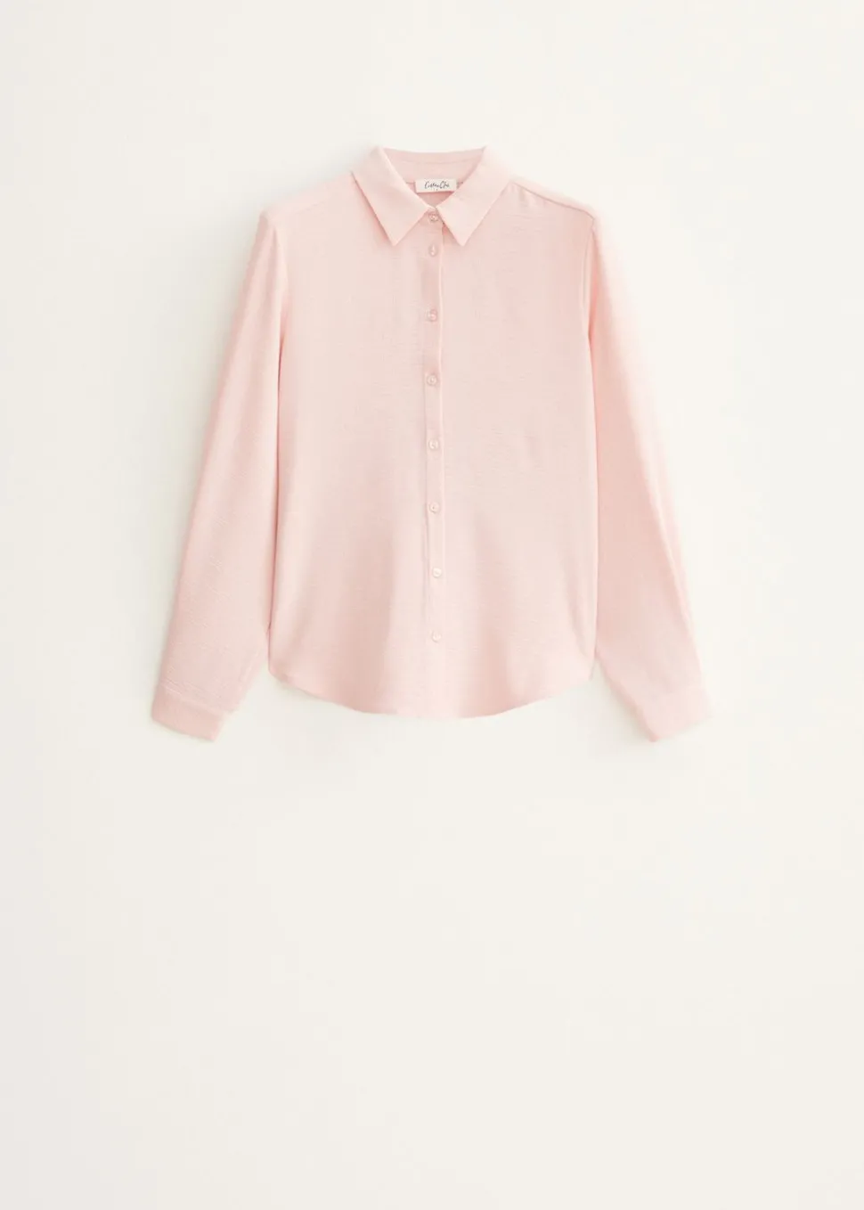 Basic blouse met lange mouwen