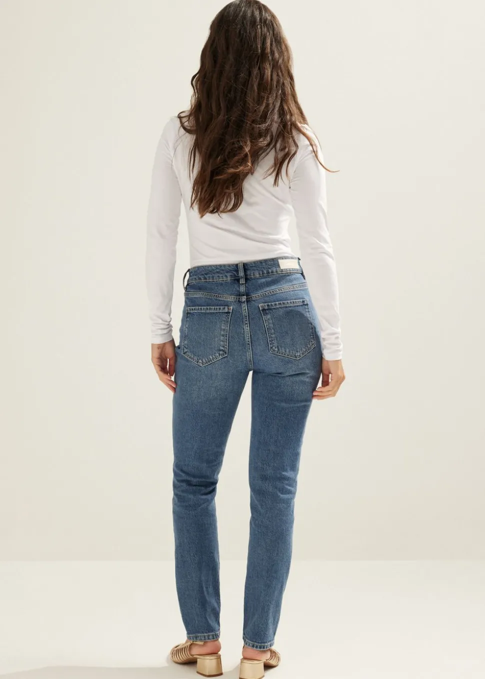 Basic top lange mouwen