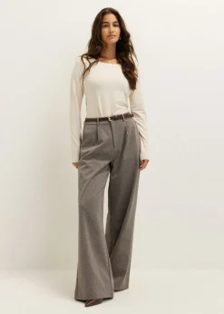 Basic top lange mouwen
