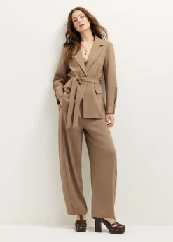 Blazer met ceintuur