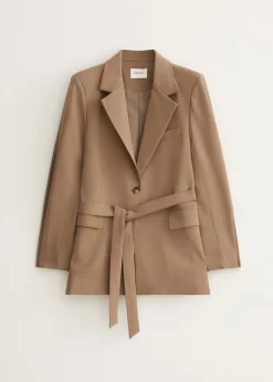 Blazer met ceintuur