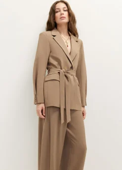 Blazer met ceintuur