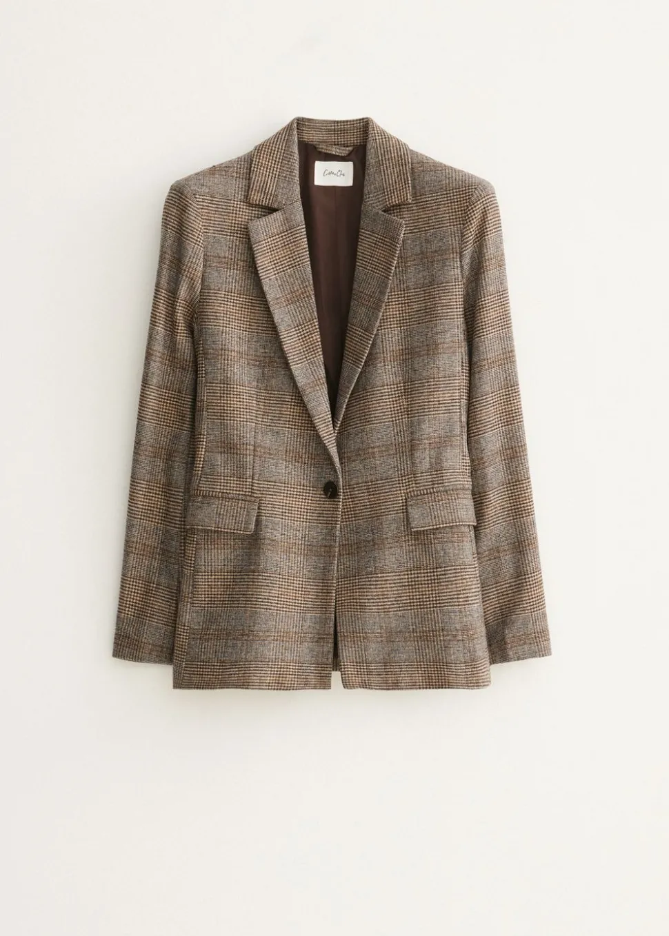 Blazer met ruit