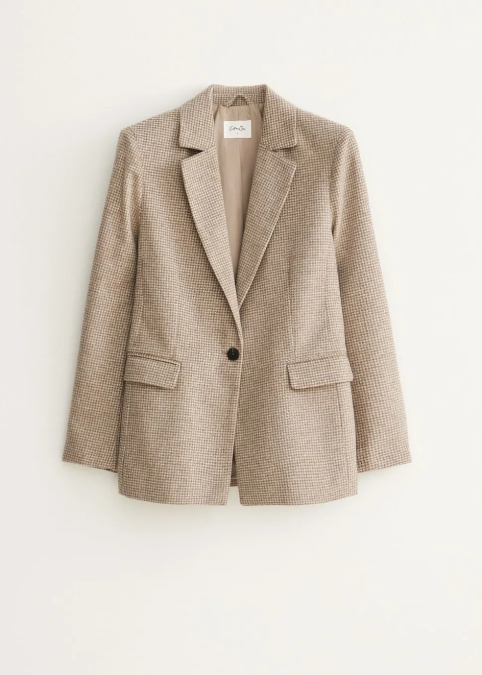 Blazer met ruit