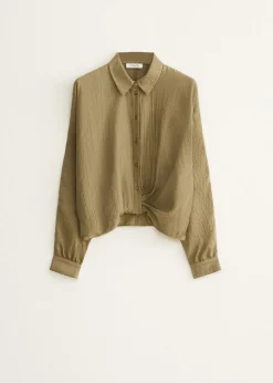 Blouse met gedraaid detail