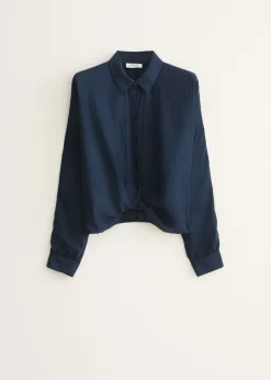 Blouse met gedraaid detail