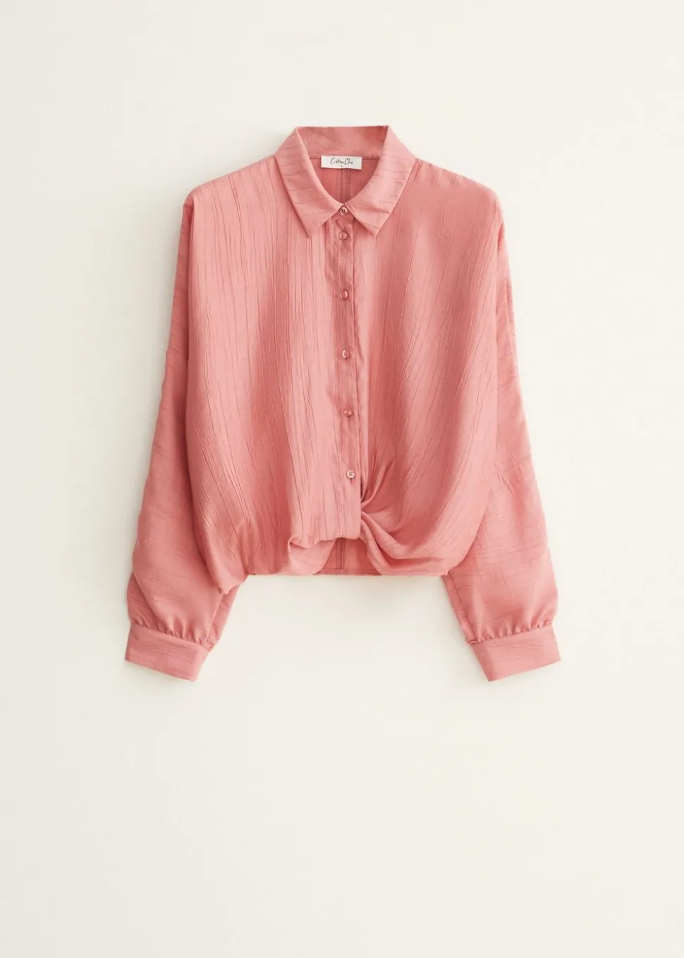 Blouse met gedraaid detail