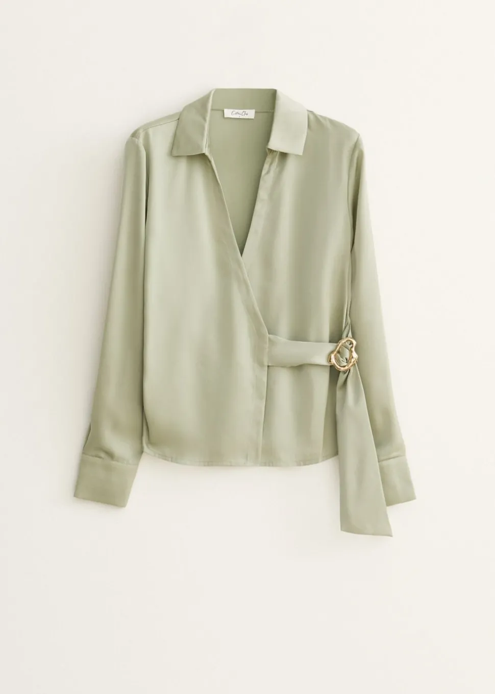 Blouse met gesp