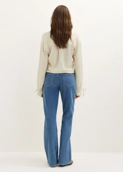 Blouse met gestreepte structuur