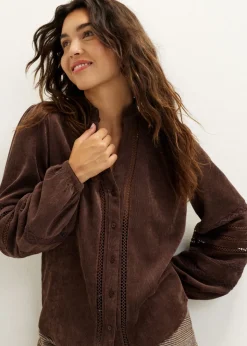 Blouse met kanten details