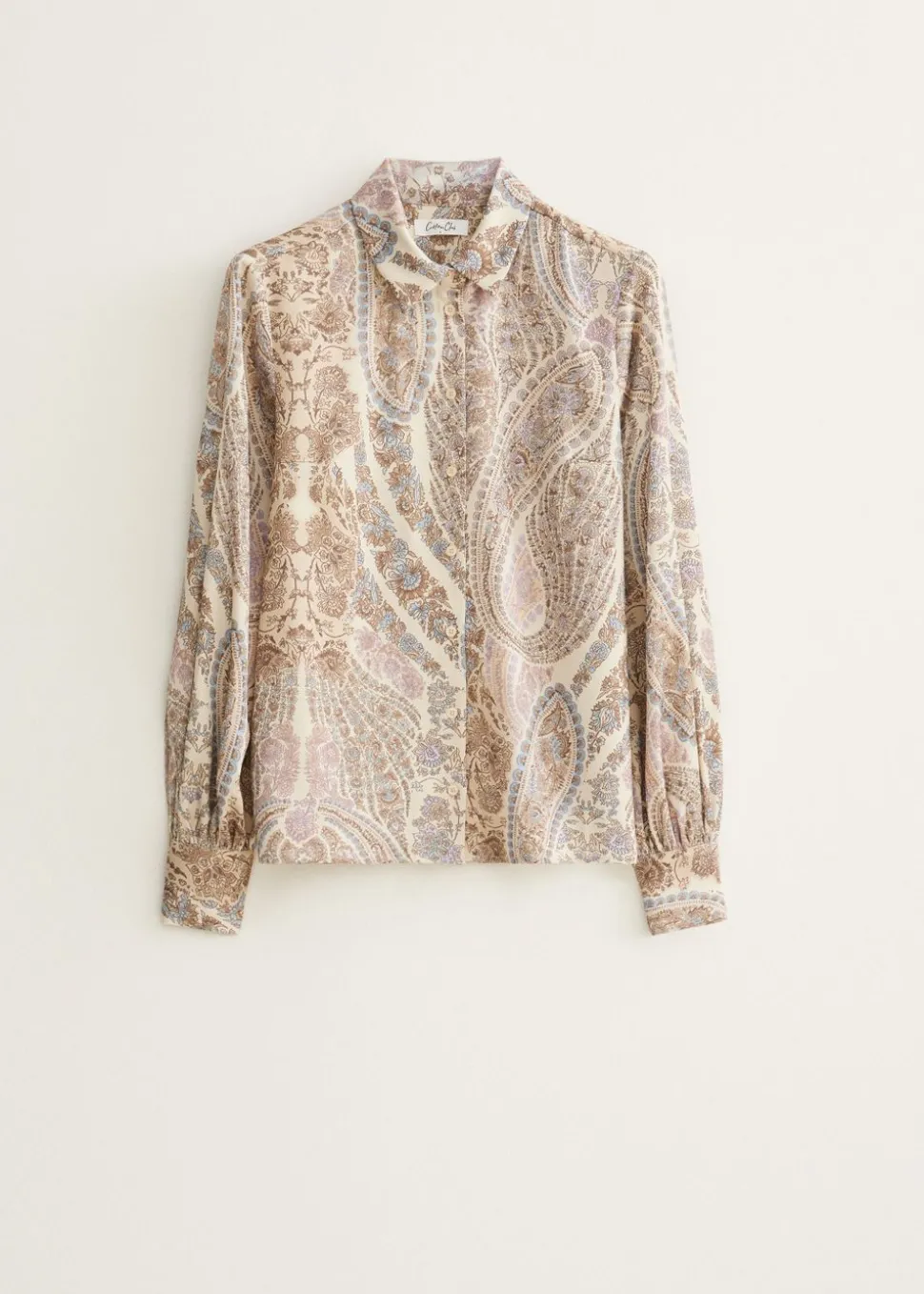 Blouse met paisleyprint