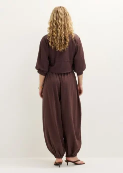 Blouse met pofmouw