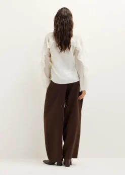 Blouse met ruches