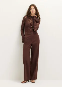 Broek met pinstripe