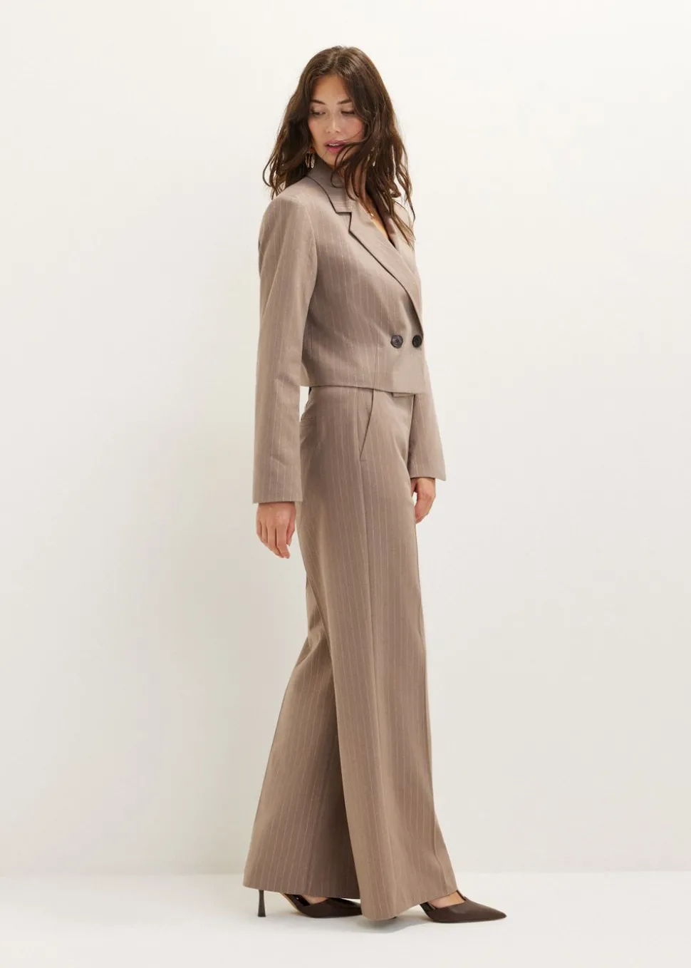 Broek met pinstripe