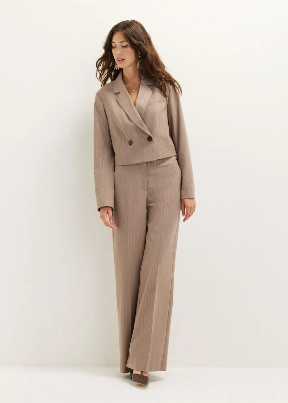 Broek met pinstripe
