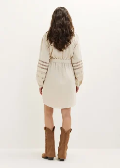 Corduroy mini jurk