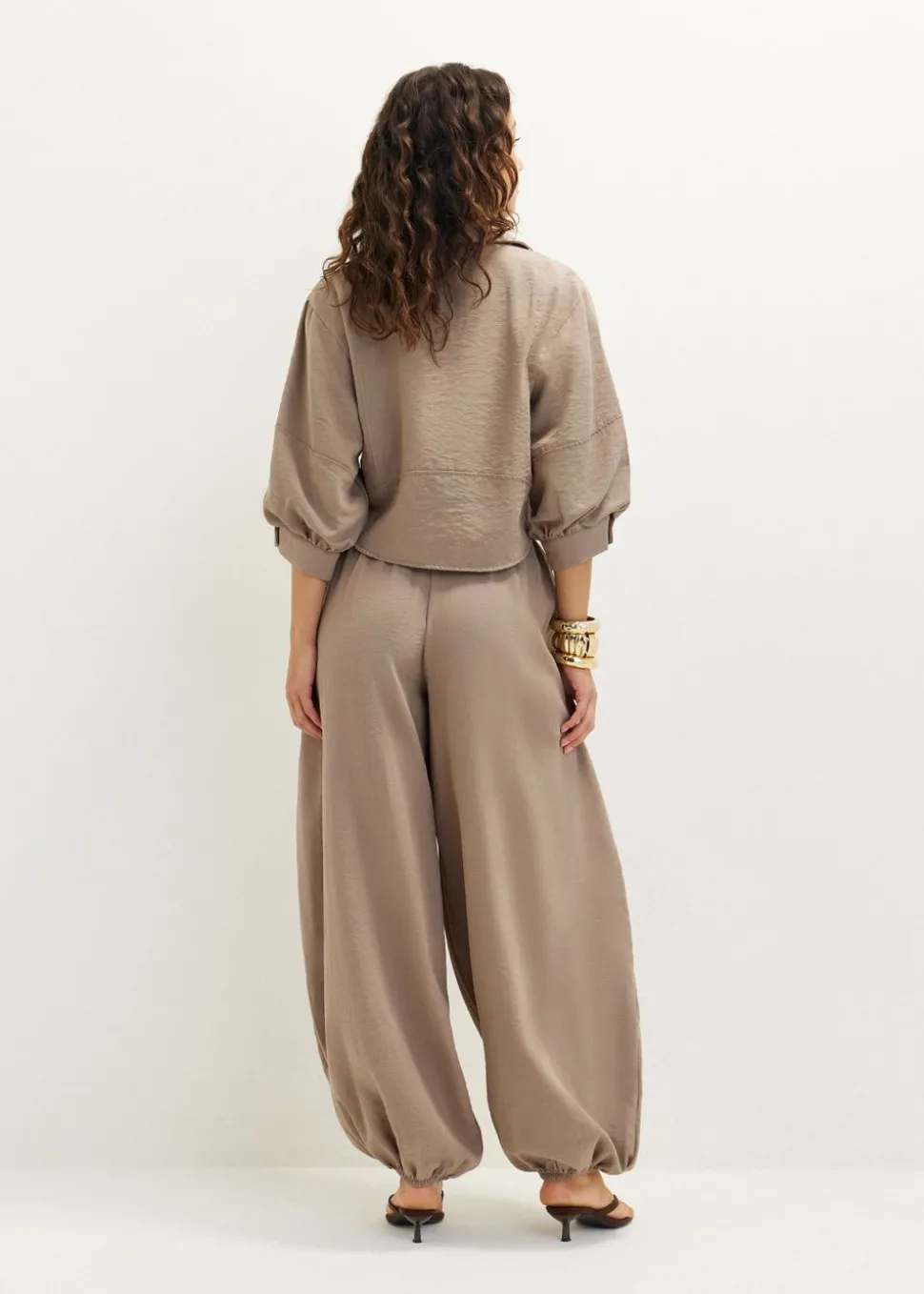 Flowy ballon broek
