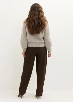 Gebreide oversized trui