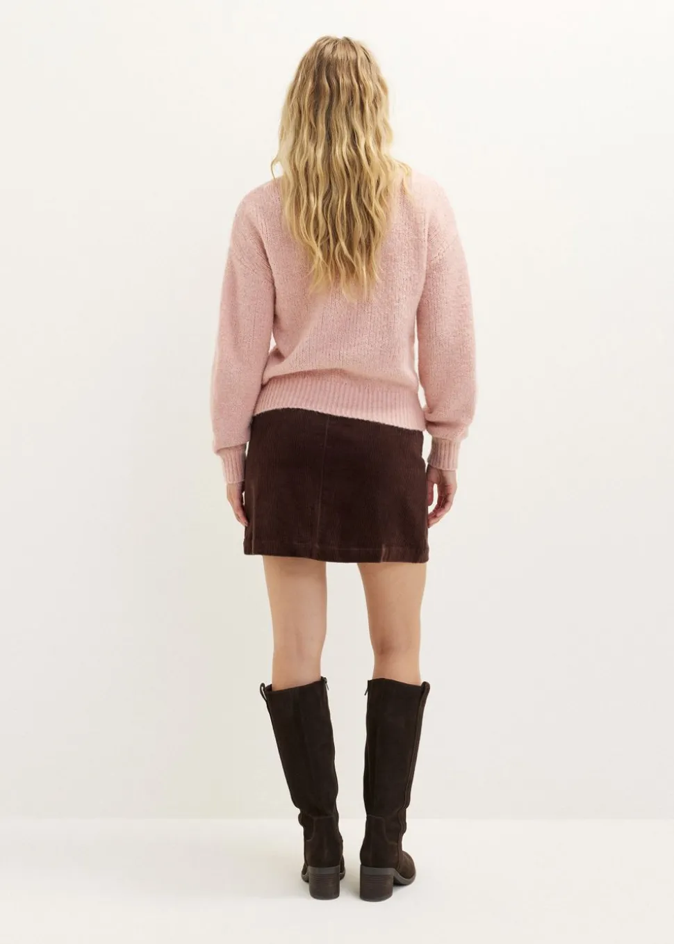 Gebreide oversized trui