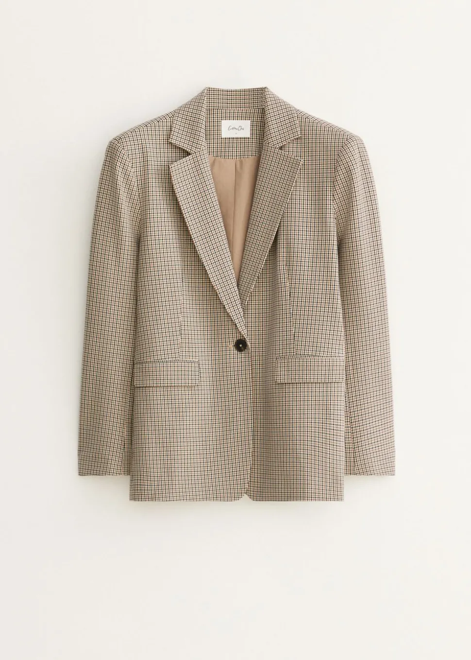 Geruite blazer