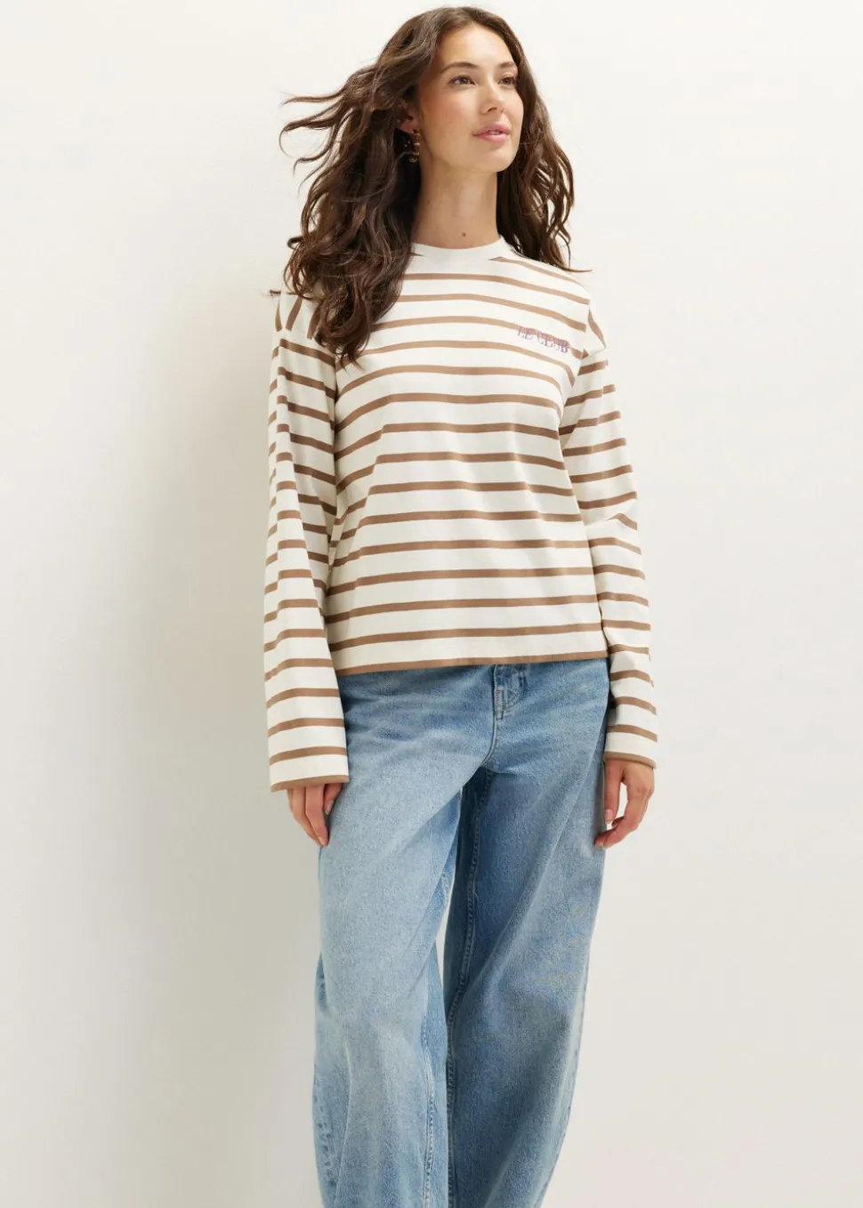 Gestreepte longsleeve