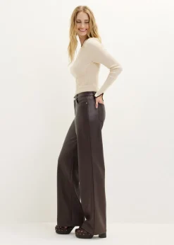 Imitatieleren broek
