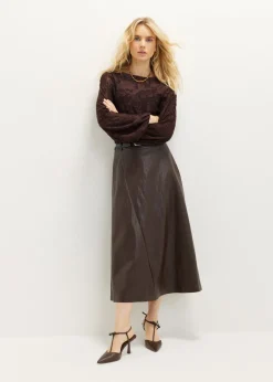 Imitatieleren midi rok