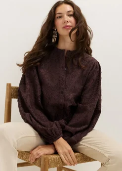 Jacquard blouse