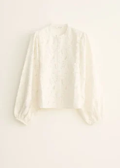 Jacquard blouse