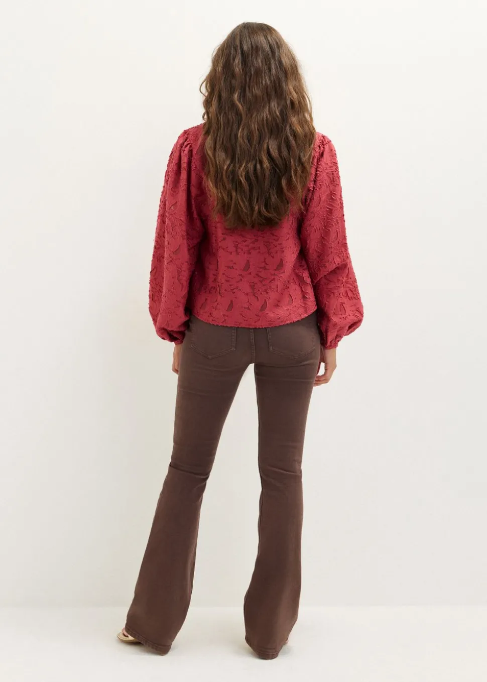 Jacquard blouse