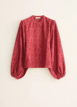 Jacquard blouse