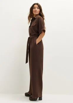 Jumpsuit met structuur