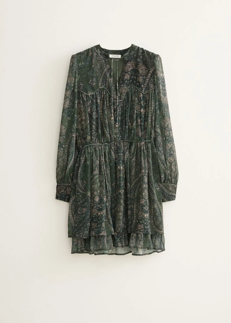 Korte jurk met print