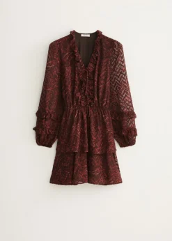 Korte jurk met print