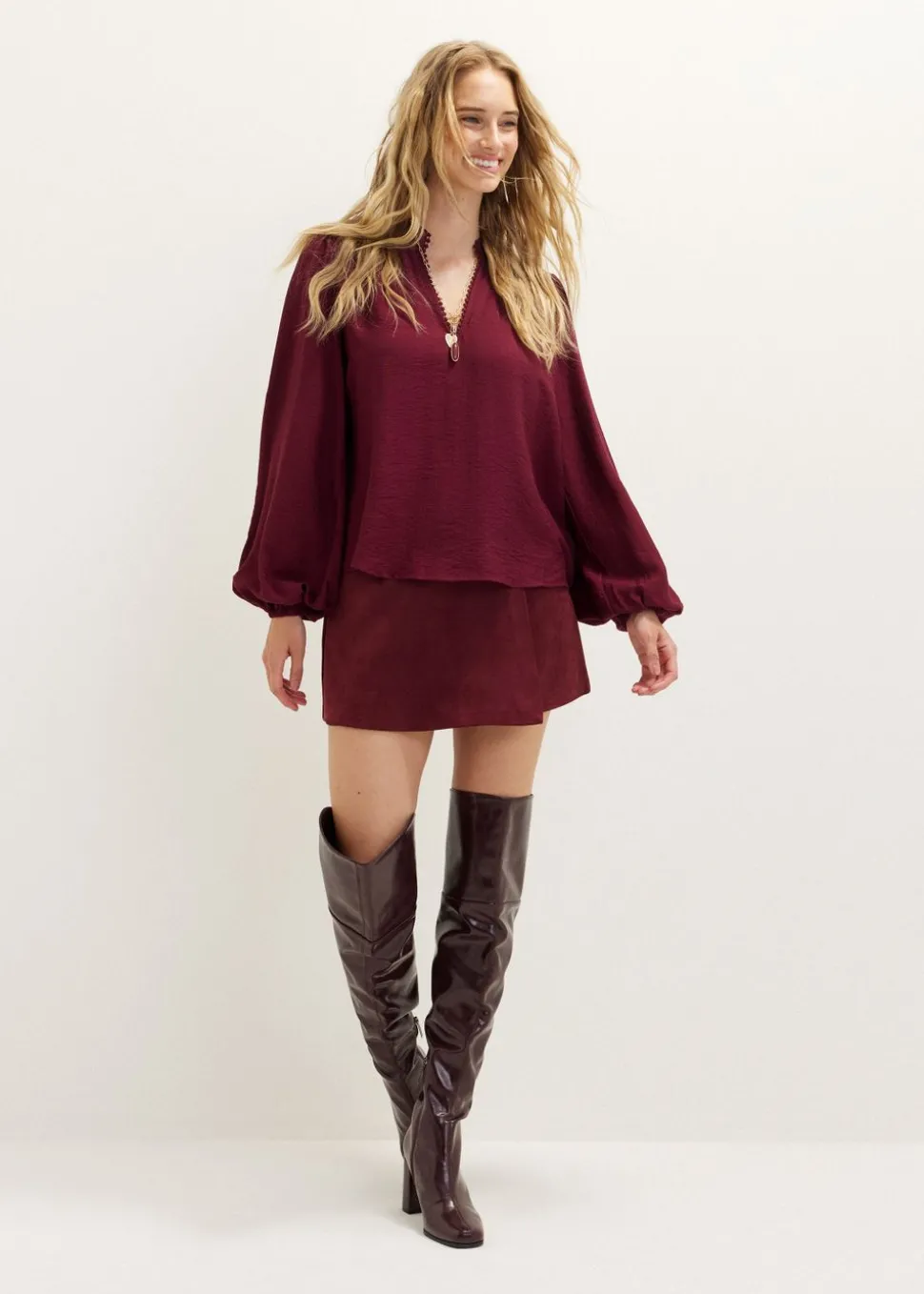 Lange mouwen top