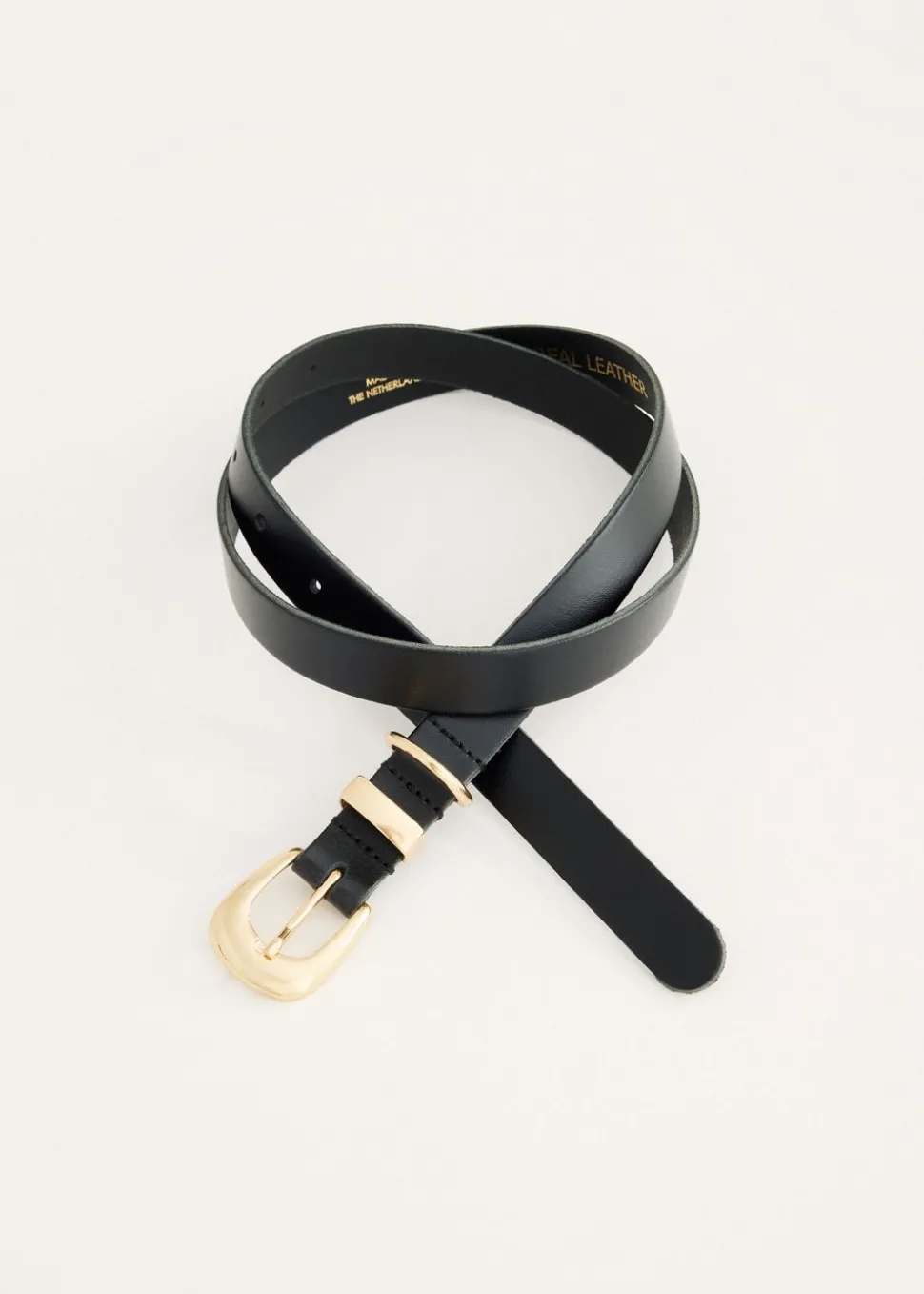 Leren riem