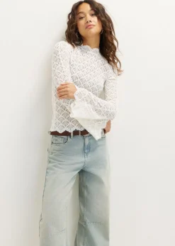 Longsleeve met kant