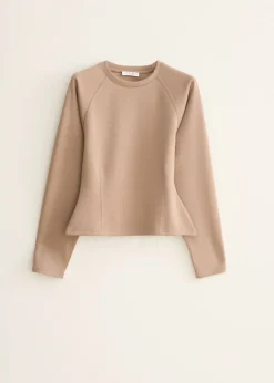 Longsleeve met plooien