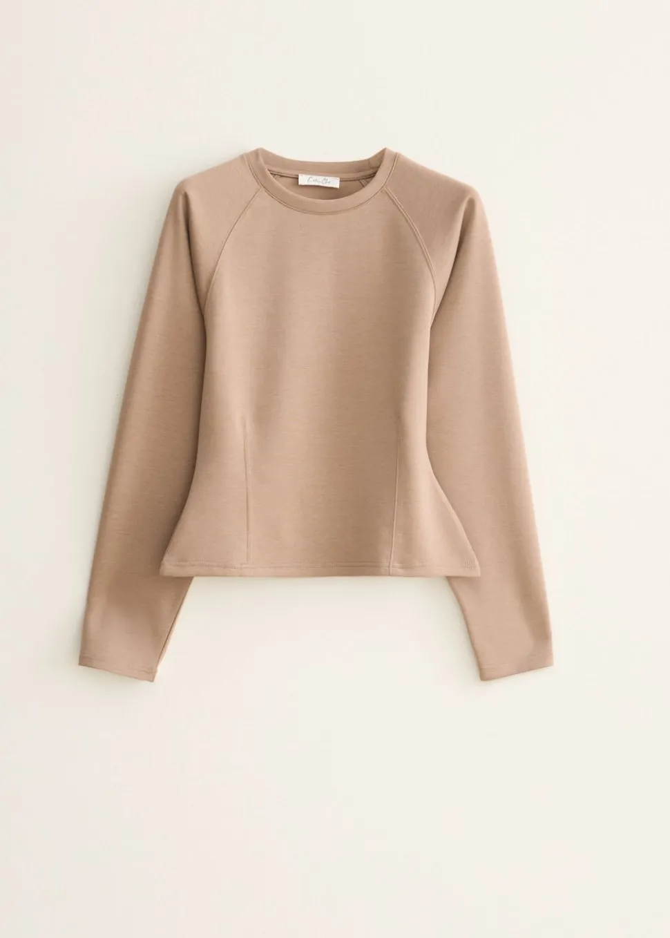 Longsleeve met plooien