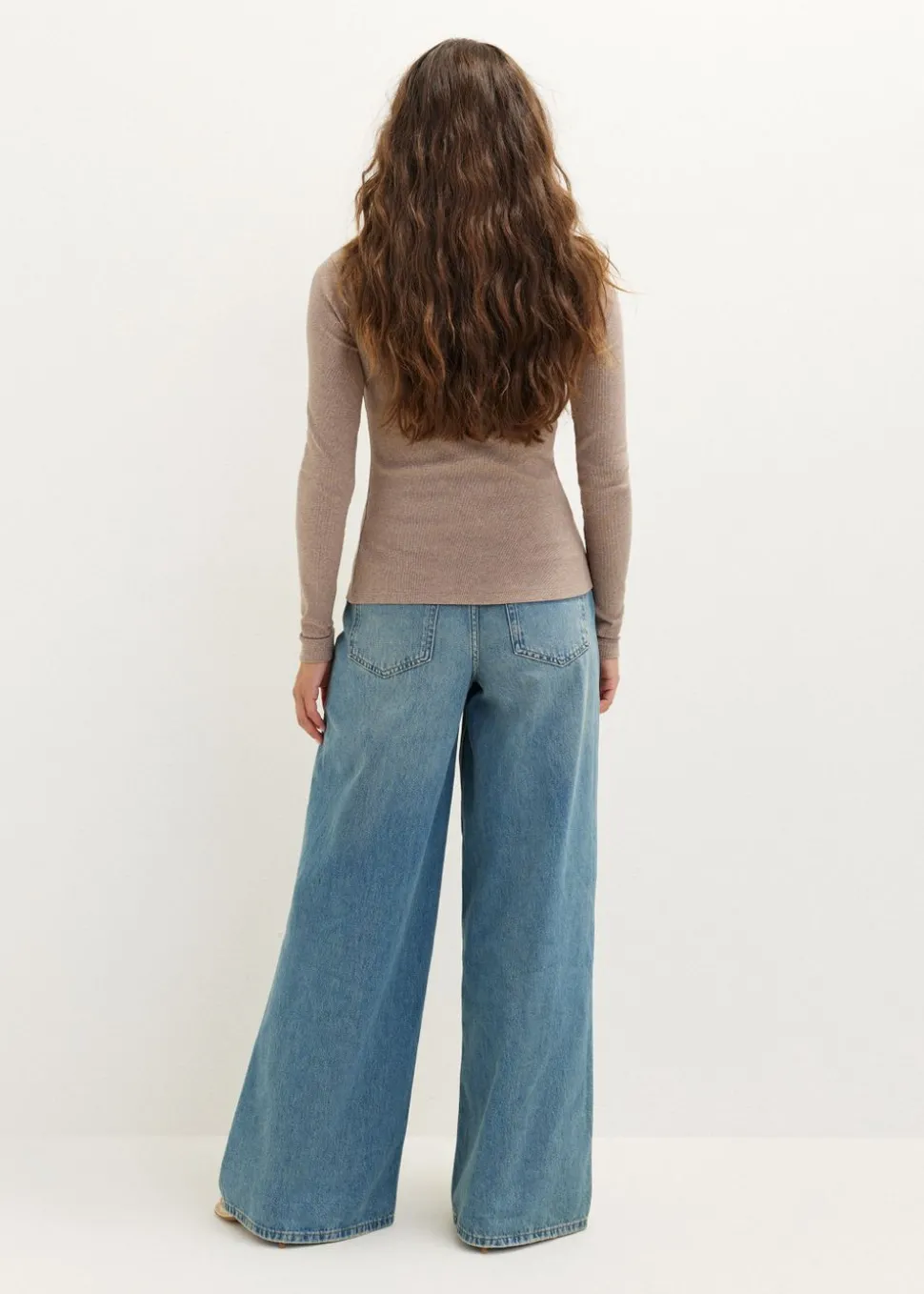 Longsleeve met rib