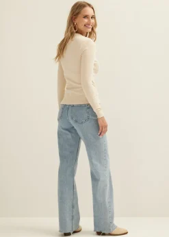 Longsleeve met rib