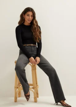 Longsleeve met rib