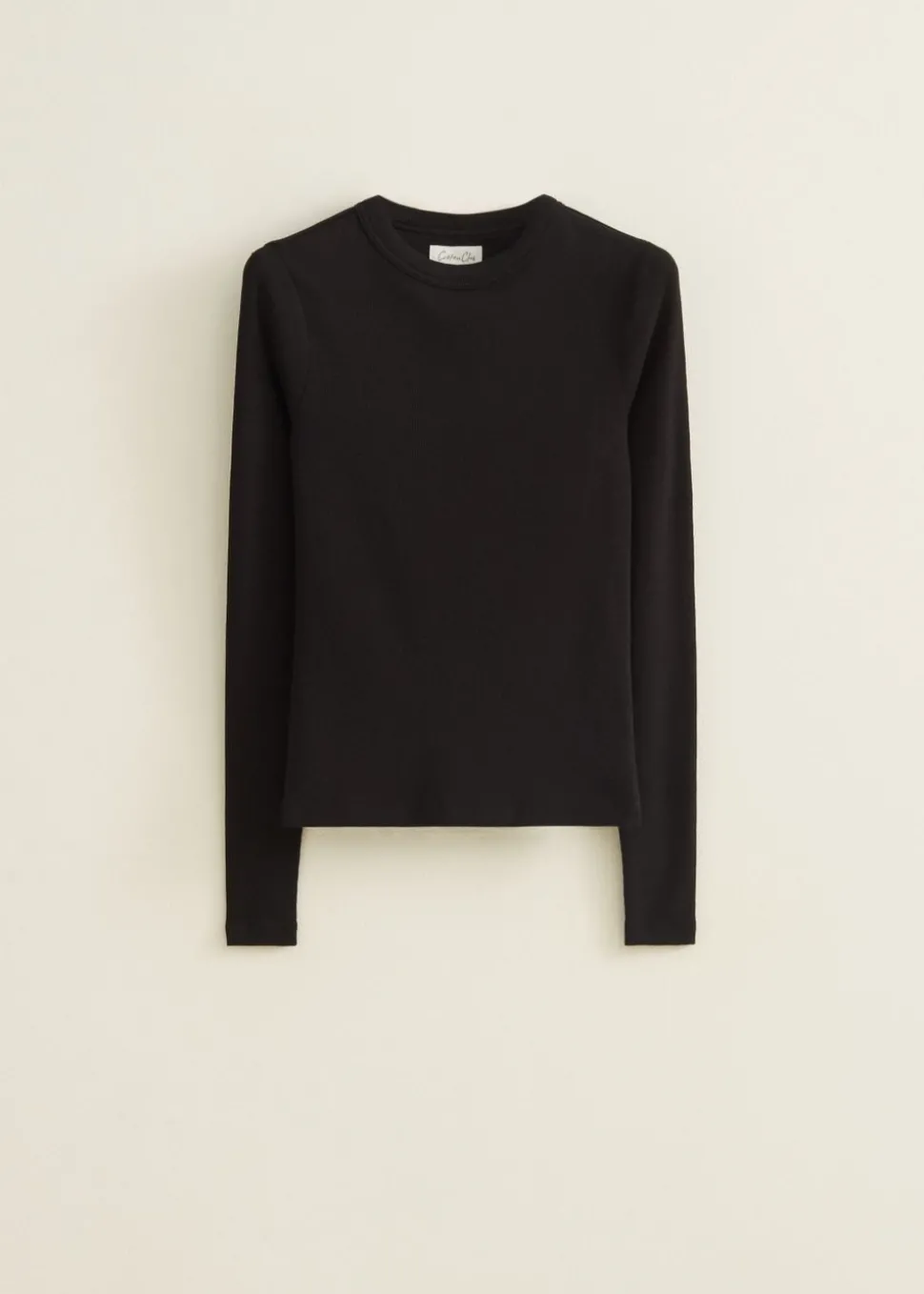 Longsleeve met rib