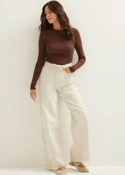 Longsleeve met rib