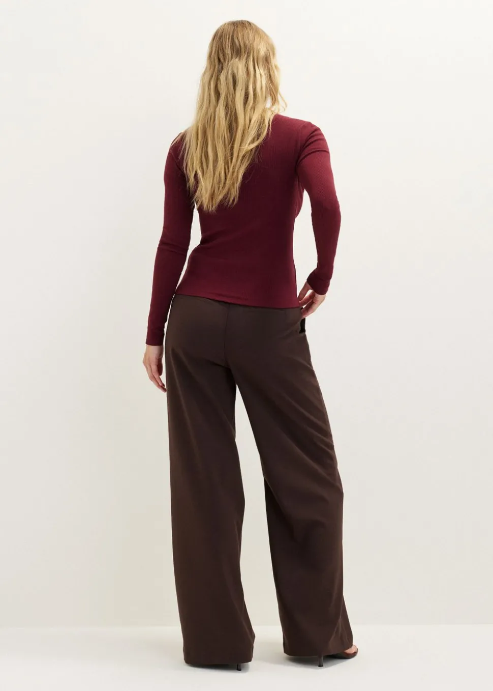 Longsleeve met rib