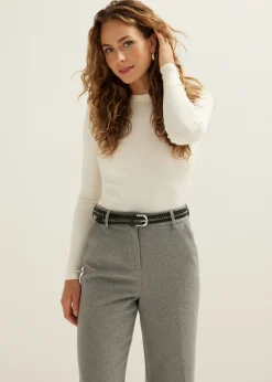 Longsleeve met rib