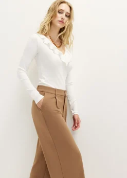 Longsleeve met ruches